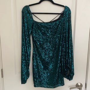 Lucy in the Sky Shantelle Sequins Dress (M)